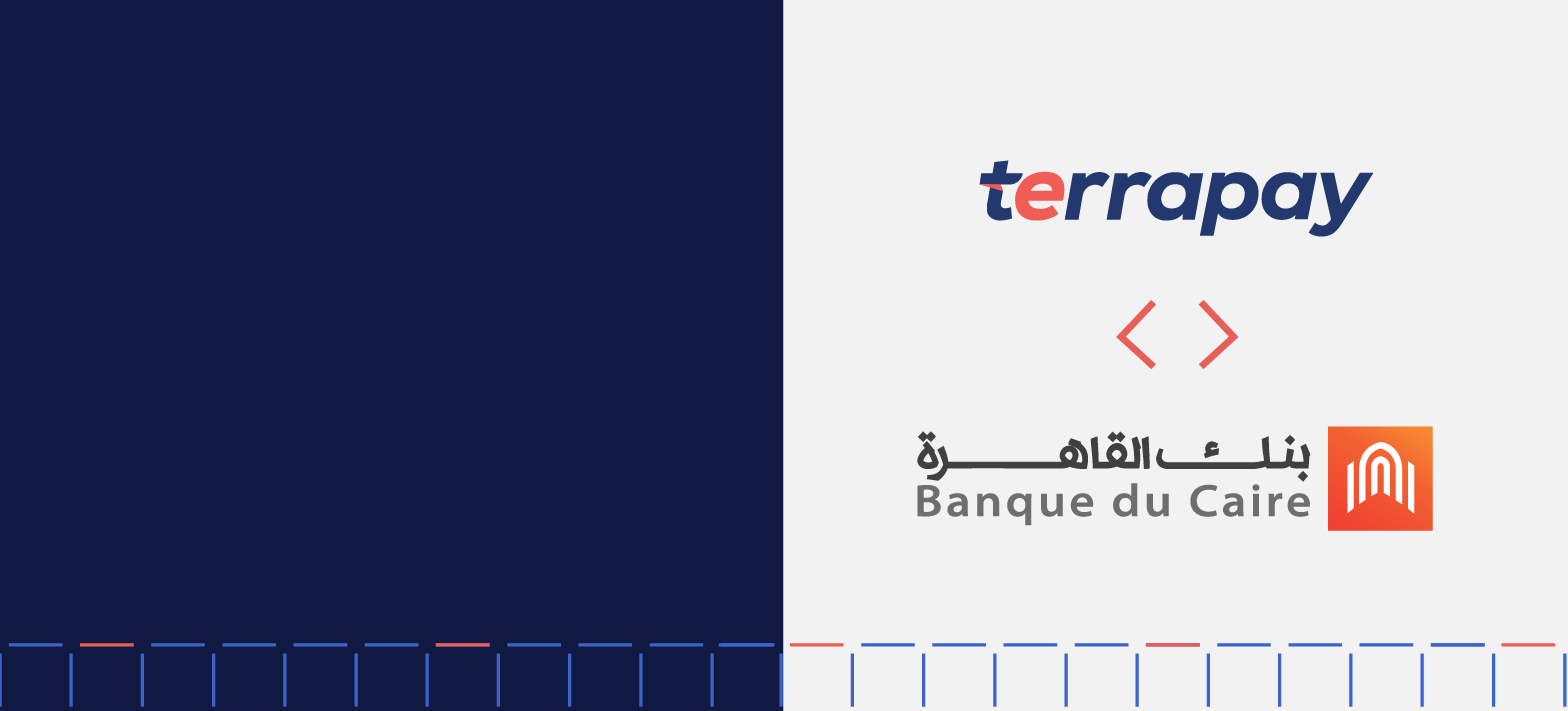 logo of TerraPay and BDC to show their partnership, with TerraPay's Branding